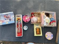 9+/- Antique Dolls, Barbie Fossil Watch 35th