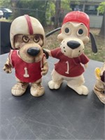 5+/- Collectible Football Dog Figurines/Decor