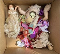 15+/- Antique Dolls & Parts