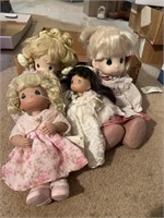 4+/- Precious Moments Dolls