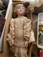 Antique Porcelain Doll 30" inches
