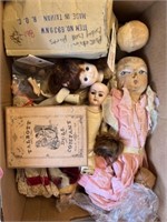 20+/- Vintage Doll Parts