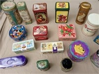 3+/- Boxes of Collectible Tin Cans
