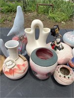 10+/- Pieces Santa Fe Pottery