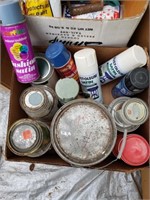 6 Boxes Paint, Paint supplies, Wallpaper