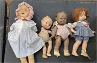 4+\- Effanbee Patsy Baby, Kewpie Dolls