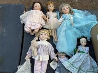 6+\- Madame Alexander Dolls & Effanbee Doll