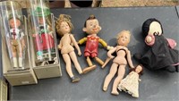 5 +\- Vintage Dolls
