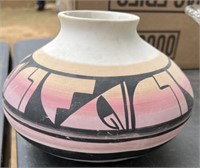 25+/- Glassware, Tea Cups & native pottery