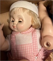 10 +/- Vintage Dolls & Doll Parts