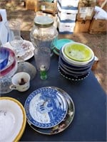 3+/- Boxes of Bowls, Vases, Glassware & Kitchen