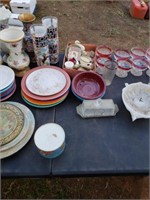 2+/- Boxes of Chalice, Vases, Plates, Bowls & Cups