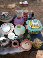 2+/- Boxes of Decorative Items, Kitchen Goods,