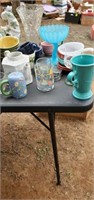 5+/- Boxes of Glassware Cups, Bowls & Plates
