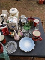 2+/- Boxes of  Bowls, Cups, Kitchen Items &