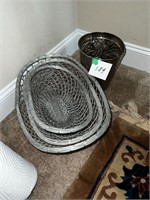 NICE METAL BASKET SET