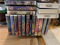 Disney movies VHS & DVD