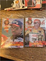 NASCAR Memoribilia 4+/- VHS tapes, 6+/- NASCAR