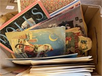 6+/-  Boxes of Paper Dolls & Paper Doll Books