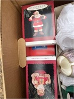 5 Boxes Christmas Fitz & Floyd Decorations,