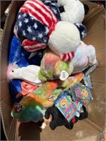 30+\- Ty Beanie Babies & Collectors Cards