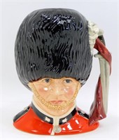 * Vintage Large Royal Doulton The Guardsman Toby