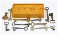 11 Skeleton Keys plus 1 Other in Relic Watch Box