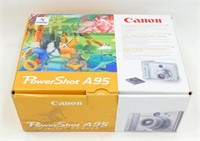 Canon PowerShot A95 Camera - 5.0 Megapixel, Works