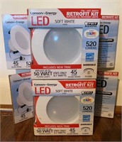 NEW LED Retrofit Kit 50W Flood Light Dimmable