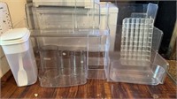 Clear Acrylic Plastic Storage Cosmetics Vanity