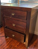 Mission Style End Table Nightstand ProjectFurnitur