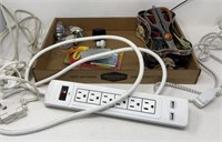 Electrical Cords Casters USB Surge Protector