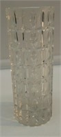 MCM HEAVY FROSTED VASE 7-1/2". VERY NICE.