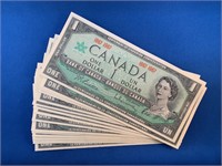 (29) Uncirculated Canada Centennial Bank Notes