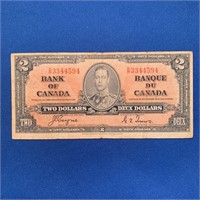 1937 BC-22c 2 Dollar Bank Note