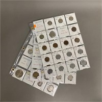 3 Sheets Better Grades/Dates World Coins