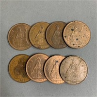 Copper One Penny Coinage