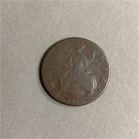 1752 UK Great Brittan Half Penny