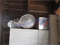 ITEMS ON CABINET