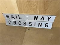 Rail railway crossing