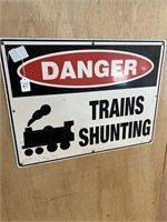 Danger trains shunting