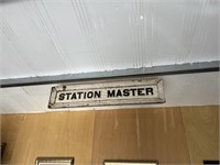 Station master sign (Nerranderra )