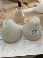 3 different design carriage lampshades