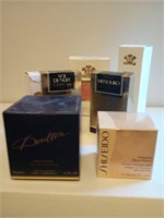 Creed, Gurlain, Shiseido & Doulton Perfumes