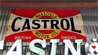 NO RESERVE - Castrol Wakefield sign 1800mm x 900mm