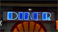 NO RESERVE - Diner 3D Neon 2610mm x 550mm x 265mm
