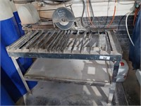 Bench Top Glass Finger Slotting Machine