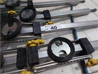 4 Steel Adjustable Glass Vehicle Rack Clamps
