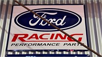 NO RESERVE - Ford Racing sign 905mm x 610mm