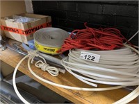 Assorted Plastic Tube, Hose, Rope, Expansion Joint